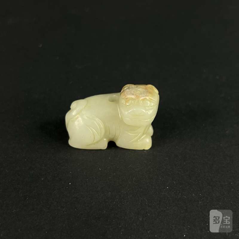 清代 玉兽